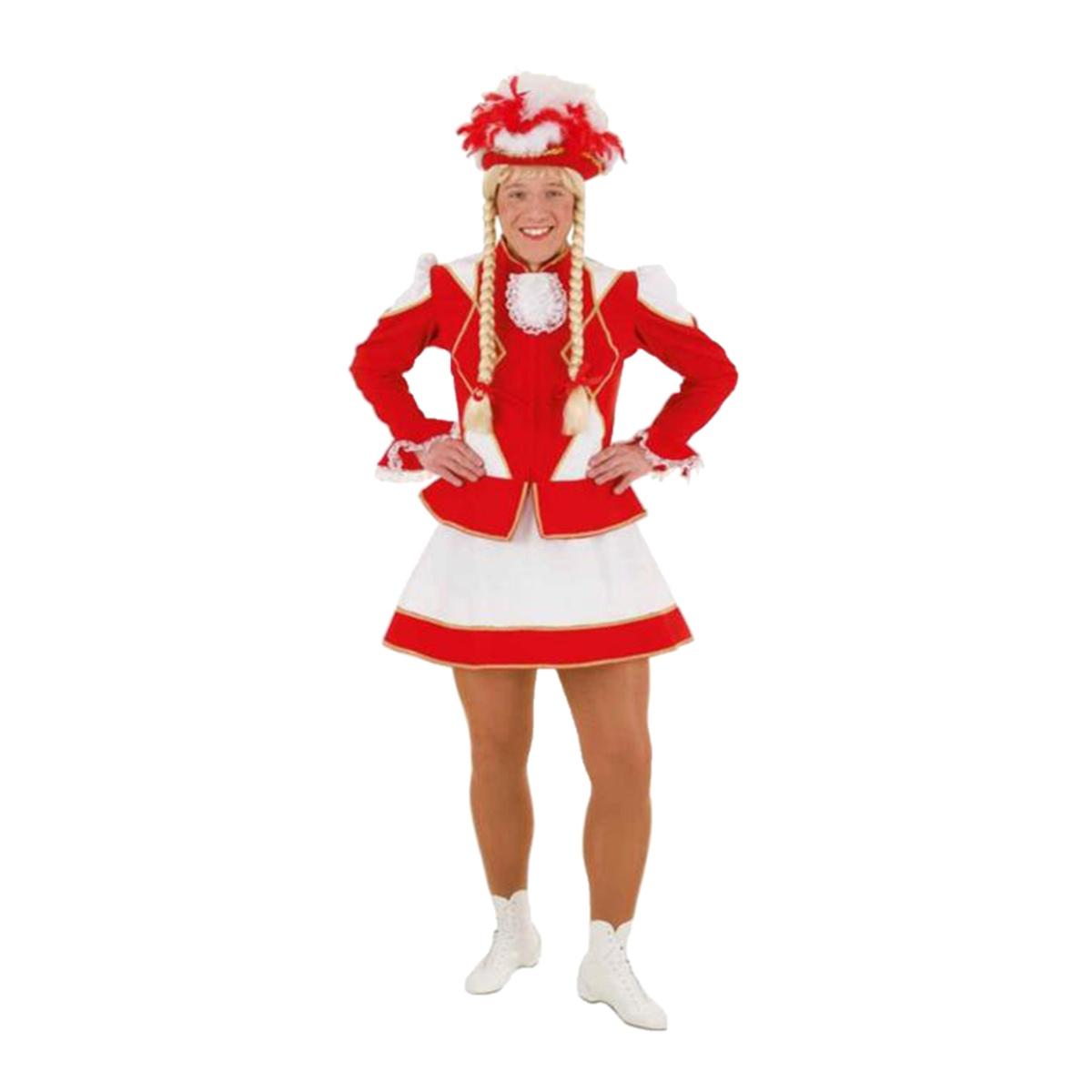 Costume majorette rosso