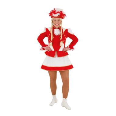 Costume majorette rosso