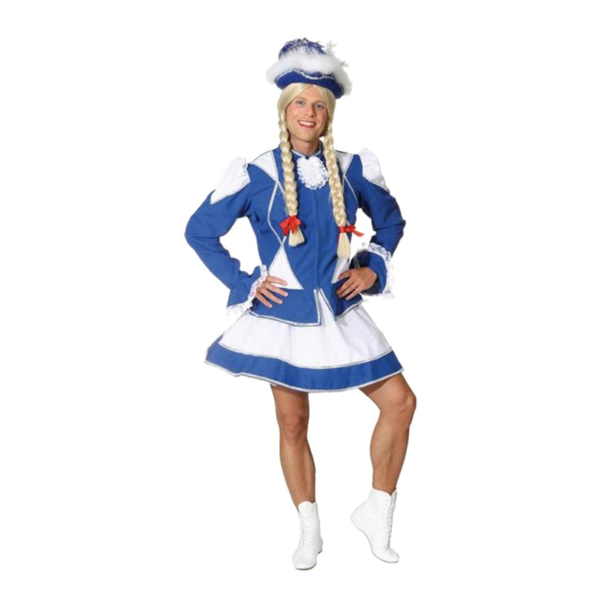 Costume majorette blu