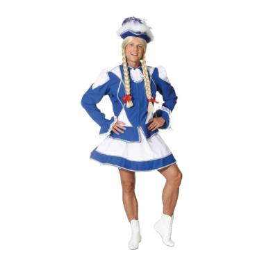 Costume majorette blu
