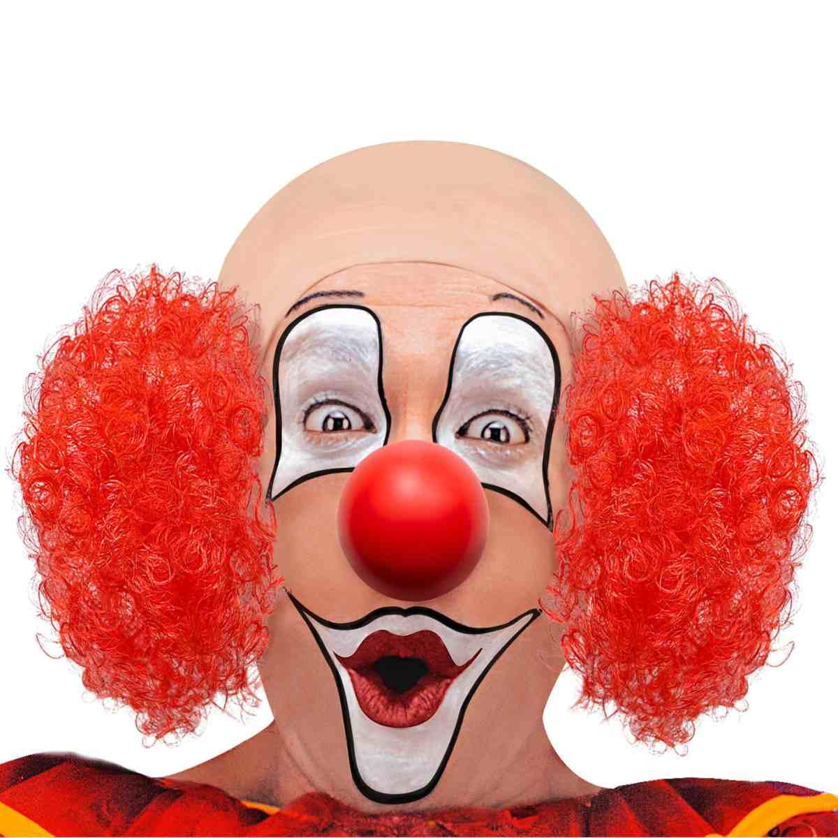 Parrucca clown calotta