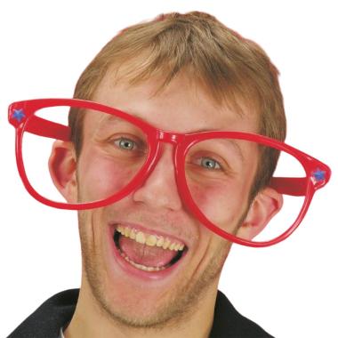 Occhiali clown maxi senza lenti