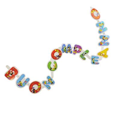 Festone party disney buon compleanno