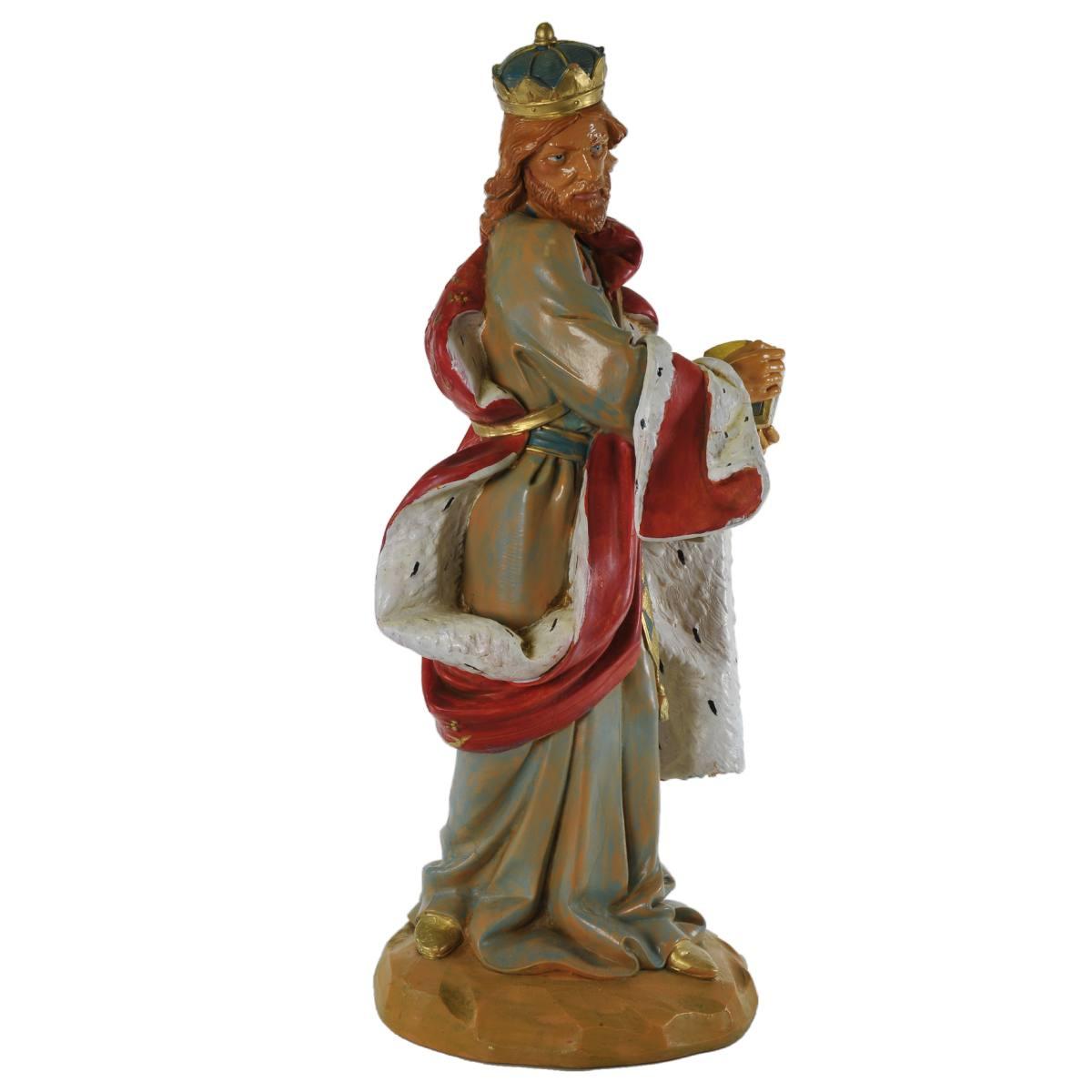 Statua presepe 30 cm re magio melchiorre