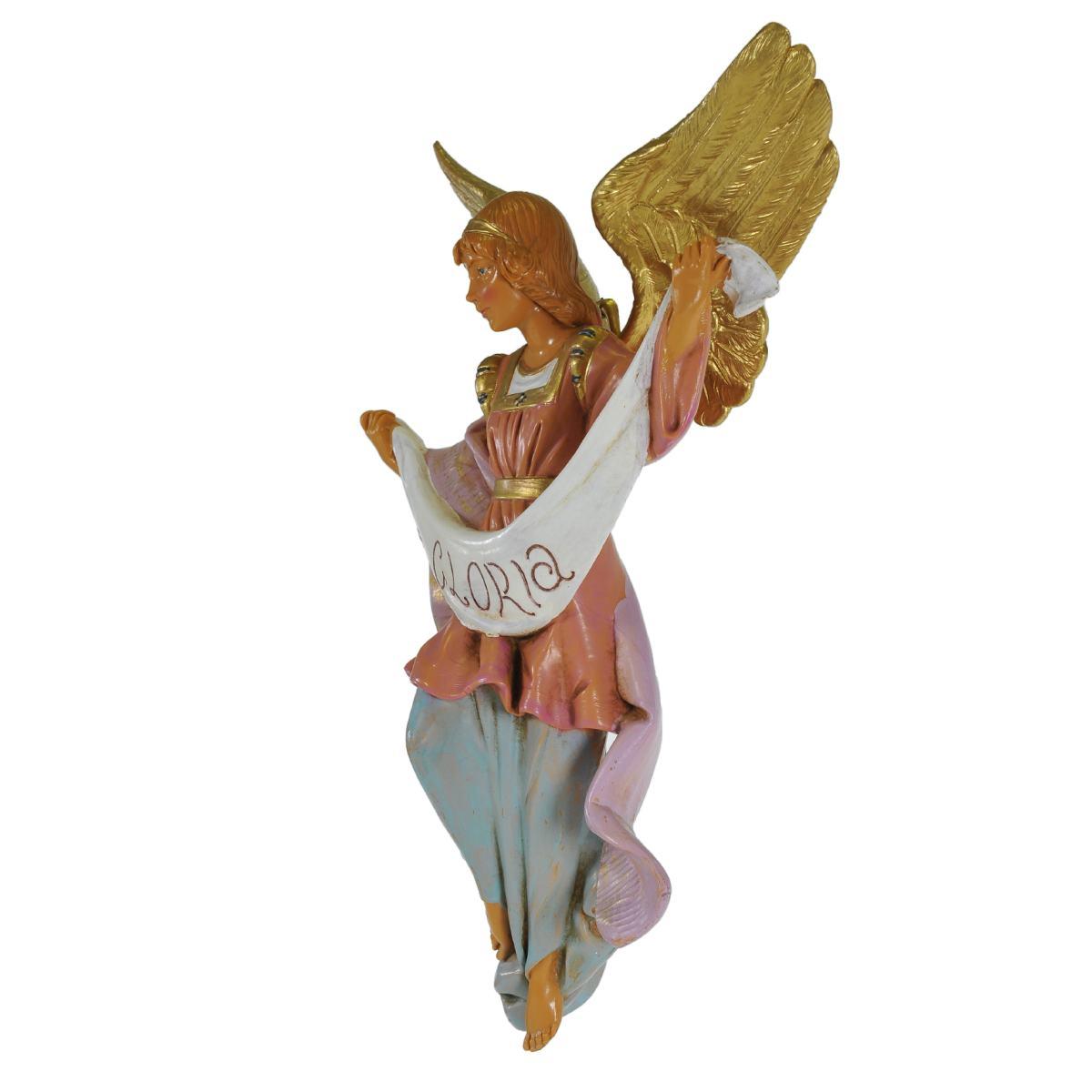 Statua presepe 30 cm angelo da appendere