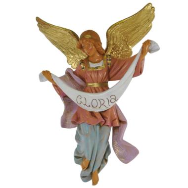 Statua presepe 30 cm angelo da appendere