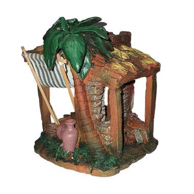 Ambientazione presepe bottega tenda