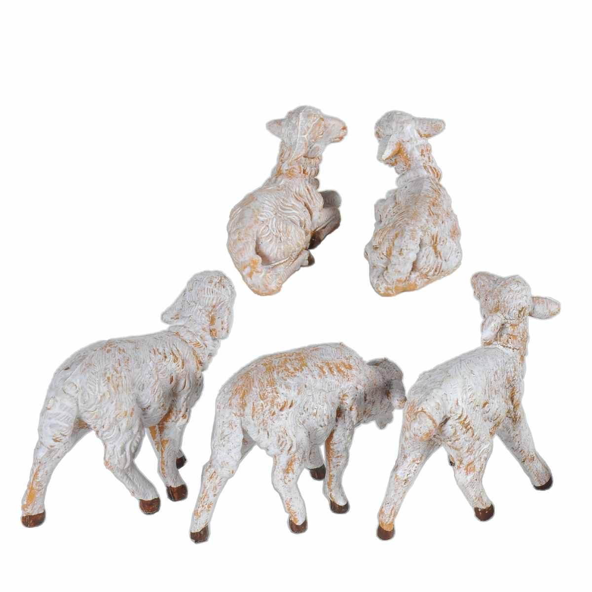 Statua presepe 12 cm pecore