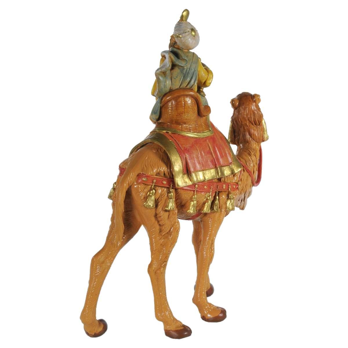 Statua presepe 19 cm re magio cammello