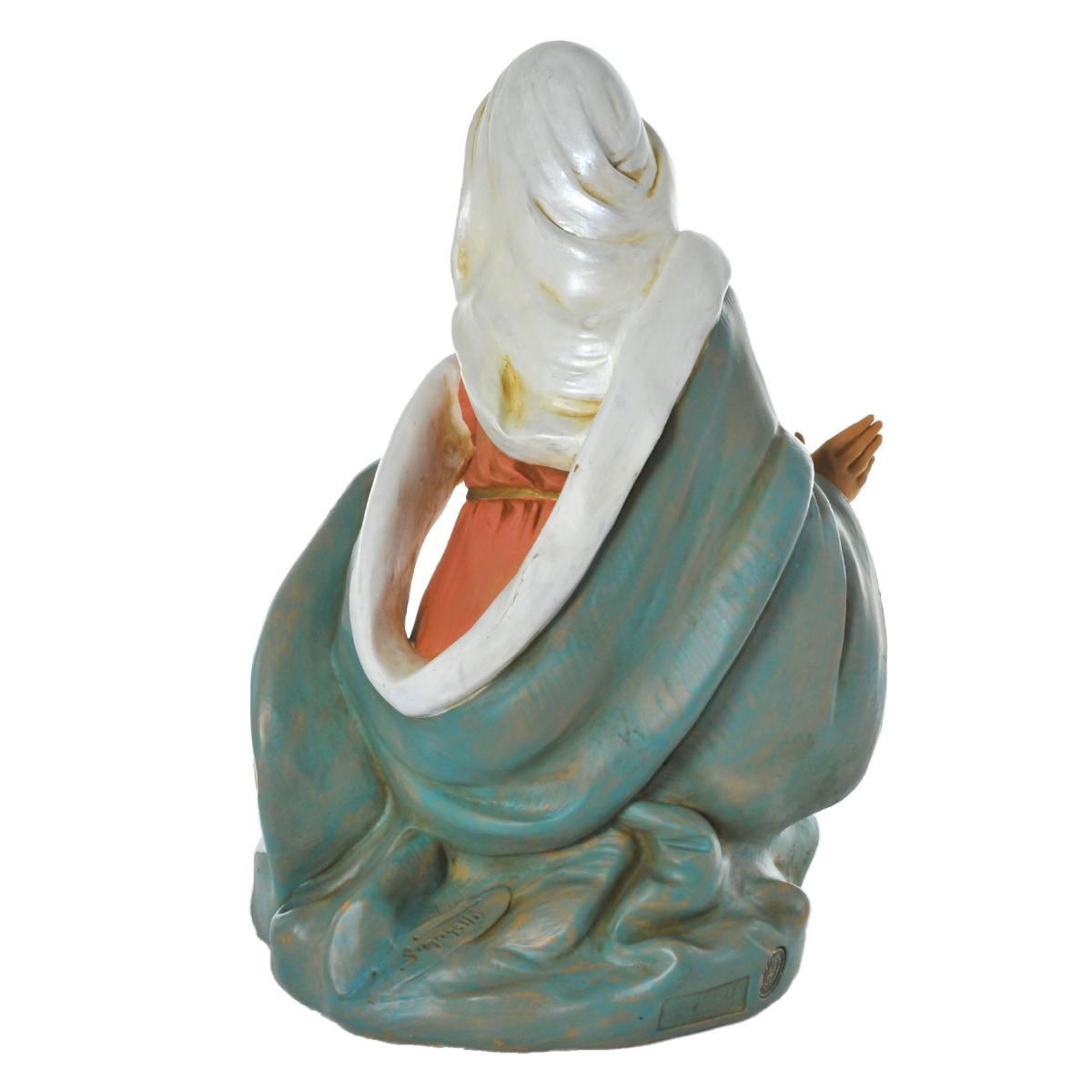 Statua presepe 45 cm madonna inginocchiata