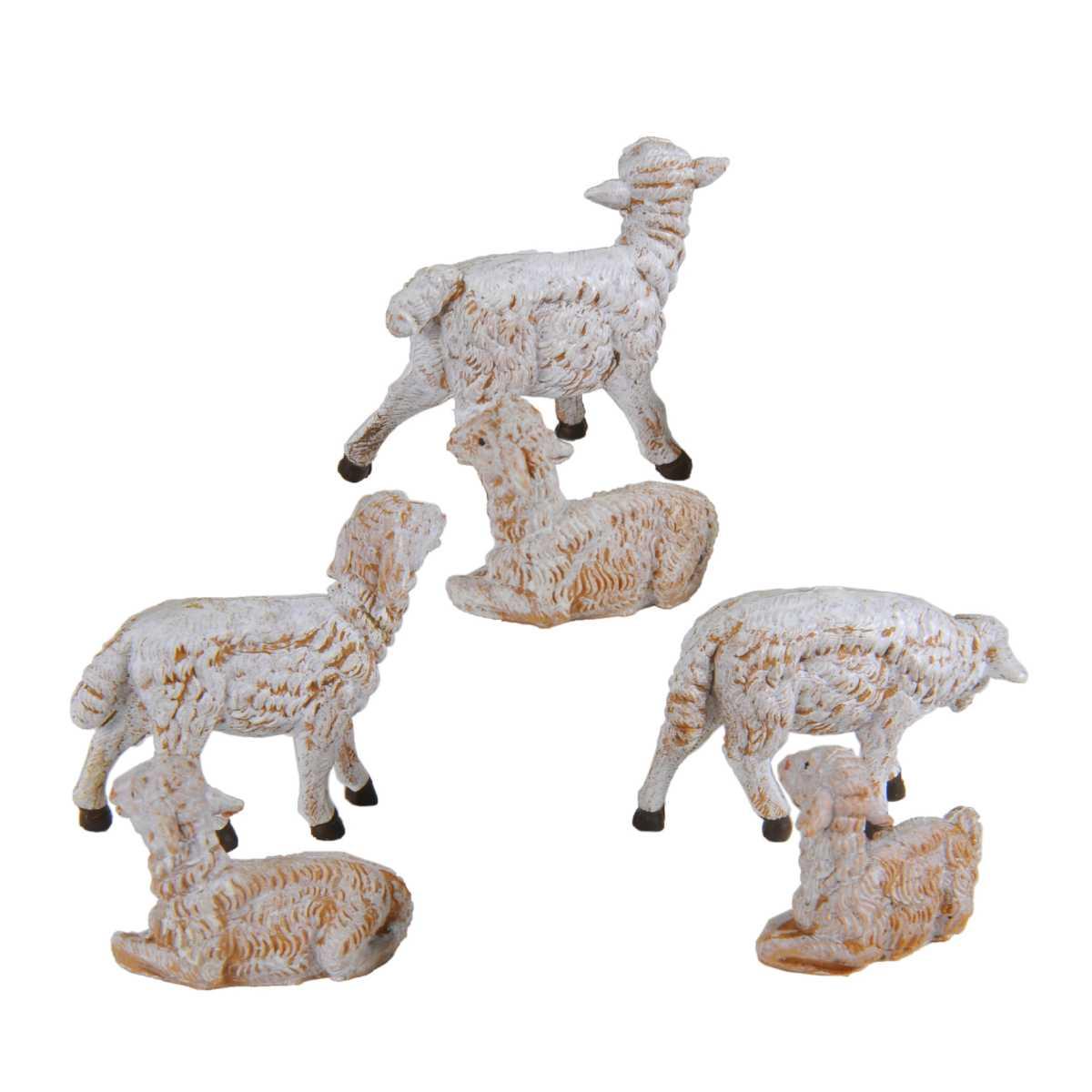 Statua presepe 10 cm pecore