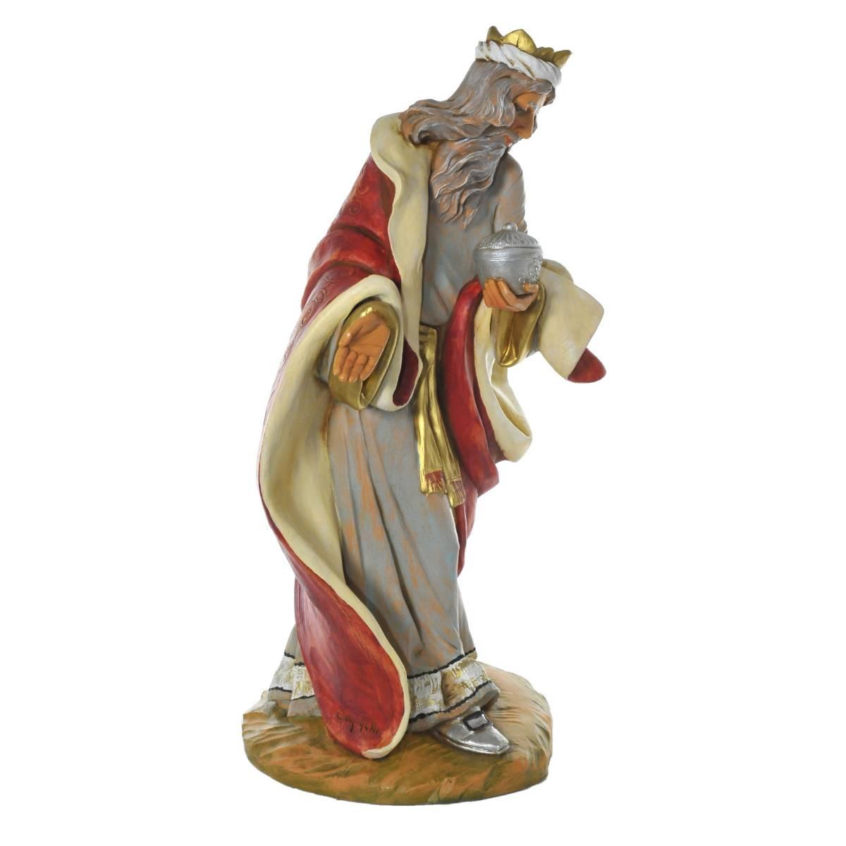 Statua presepe 45 cm re magio melchiorre