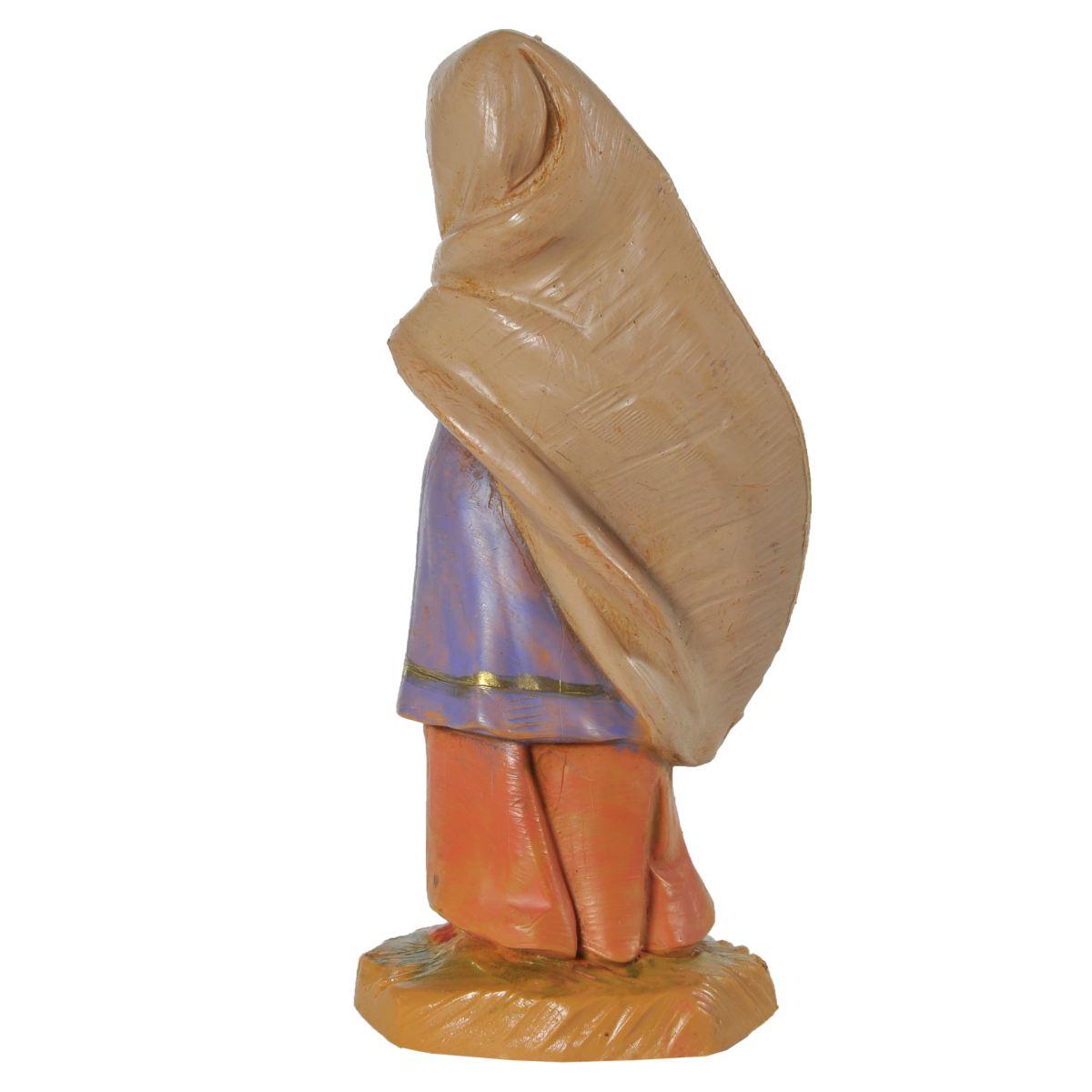 Statua presepe 12 cm naamah donna con velo e anfora edizione limitata