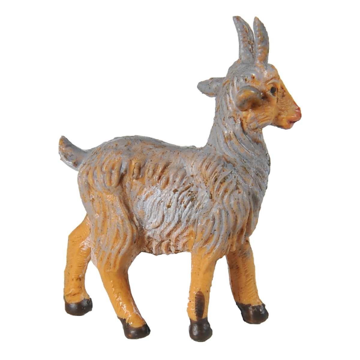 Statua presepe 6.5 cm capretta in piedi