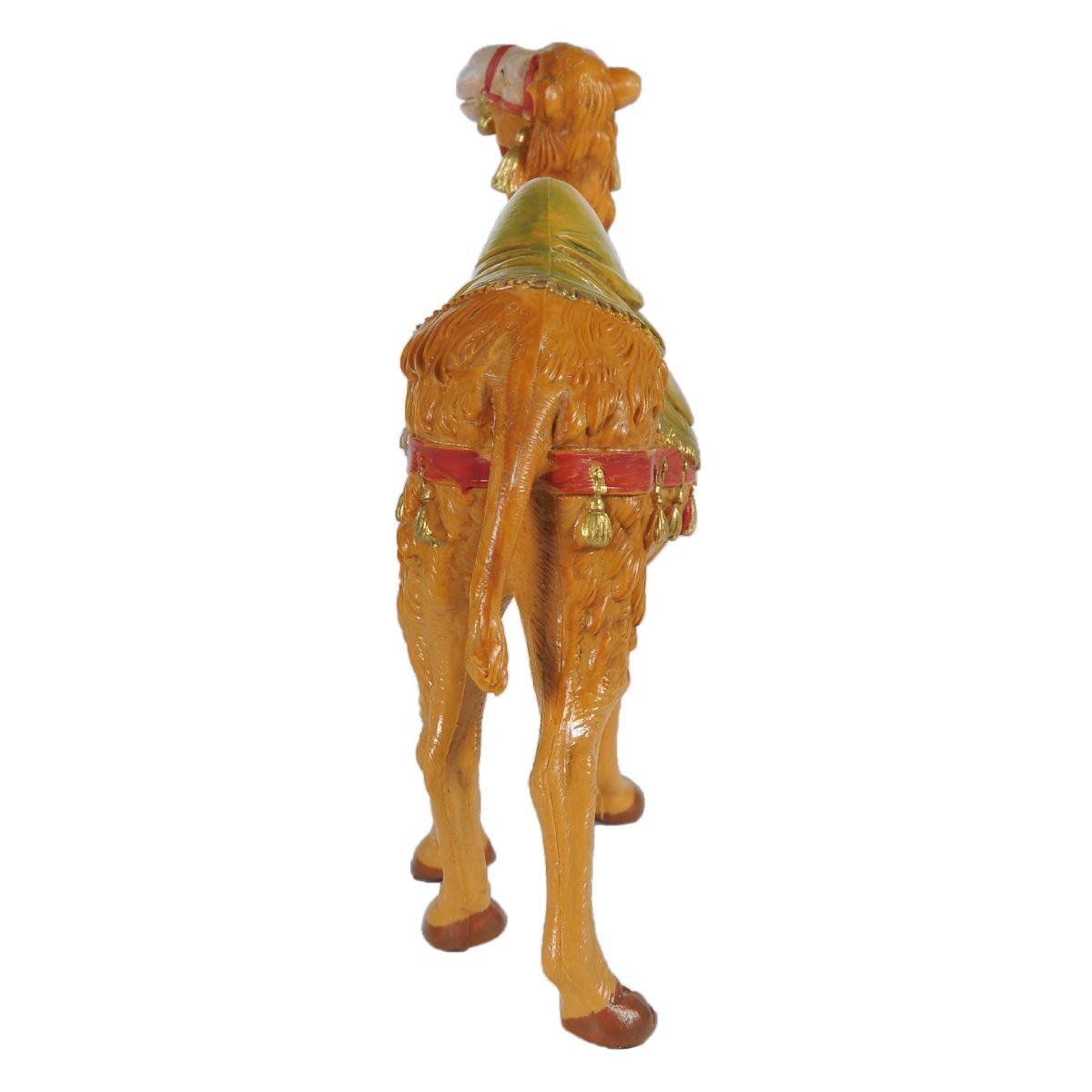 Statua presepe 12 cm dromedario in piedi