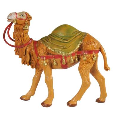Statua presepe 12 cm dromedario in piedi