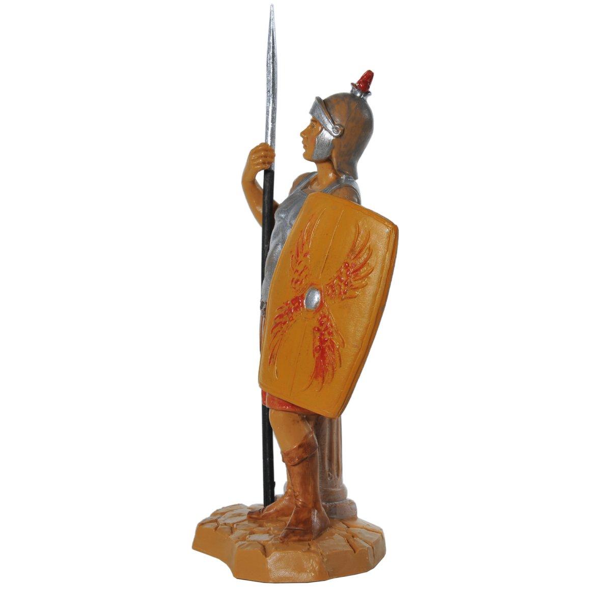 Statua presepe 12 cm soldato romano scudo