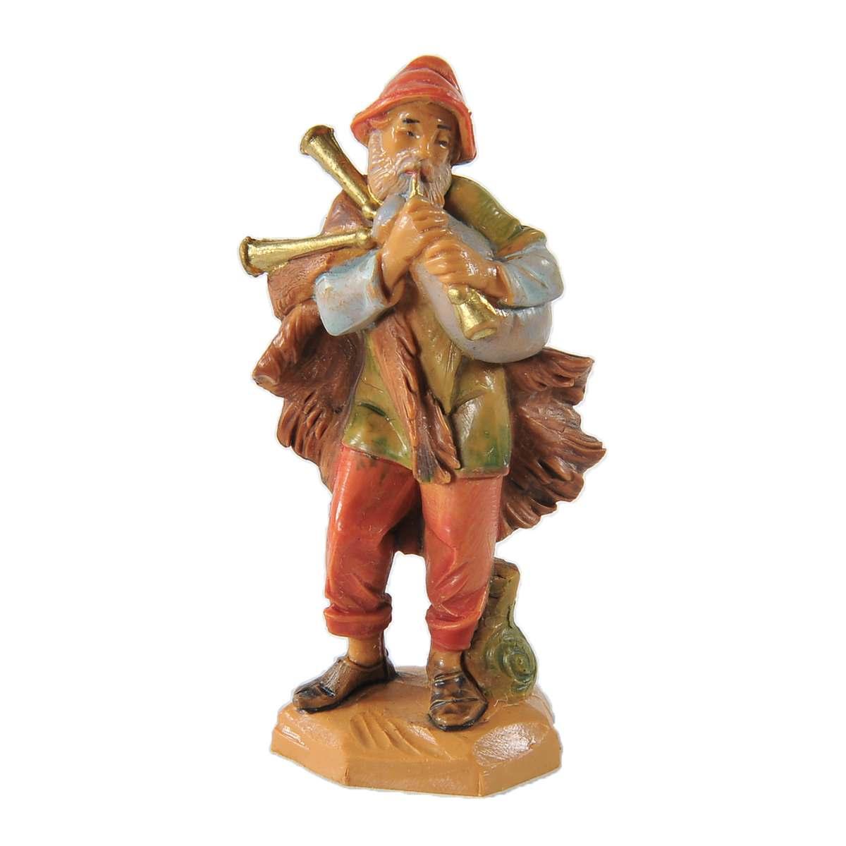 Statua presepe 6.5 cm zampognaro