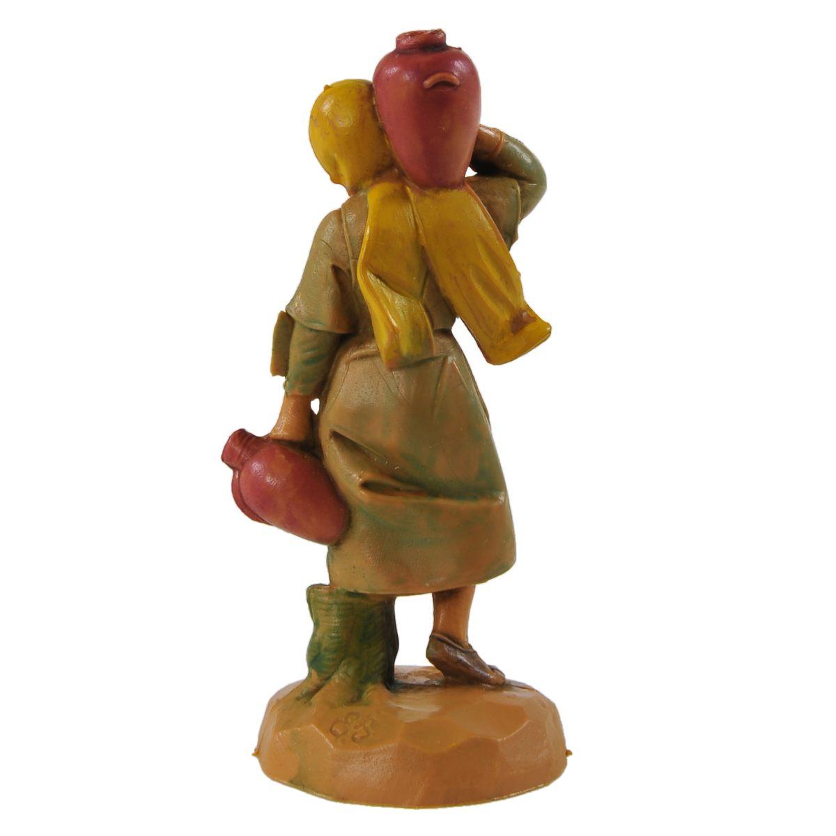 Statua presepe 6.5 cm pastorella brocche