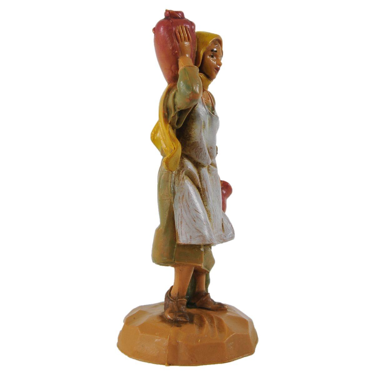 Statua presepe 6.5 cm pastorella brocche