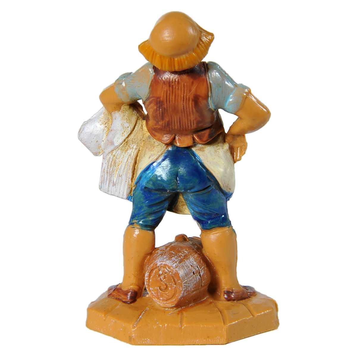 Statua presepe 6.5 cm oste botte