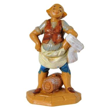 Statua presepe 6.5 cm oste botte
