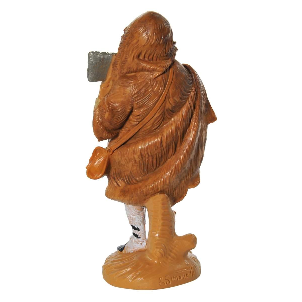 Statua presepe 12 cm pastore armonica