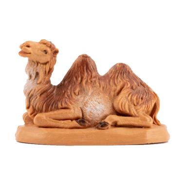 Statua presepe 6.5 cm cammello sdraiato