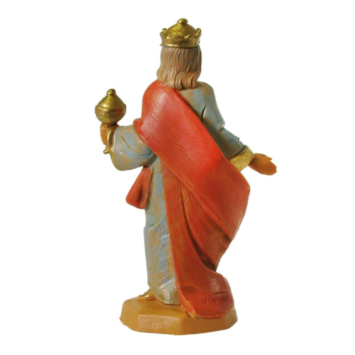 Statua presepe 6.5 cm re magio melchiorre