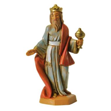 Statua presepe 6.5 cm re magio melchiorre