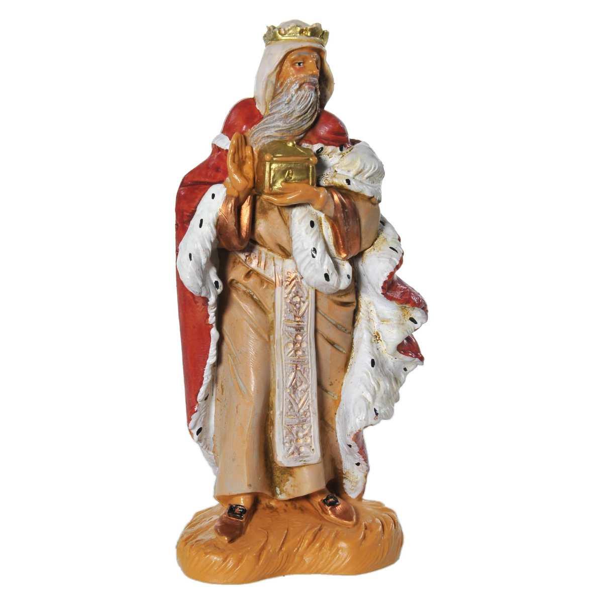 Statua presepe 12 cm re magio melchiorre