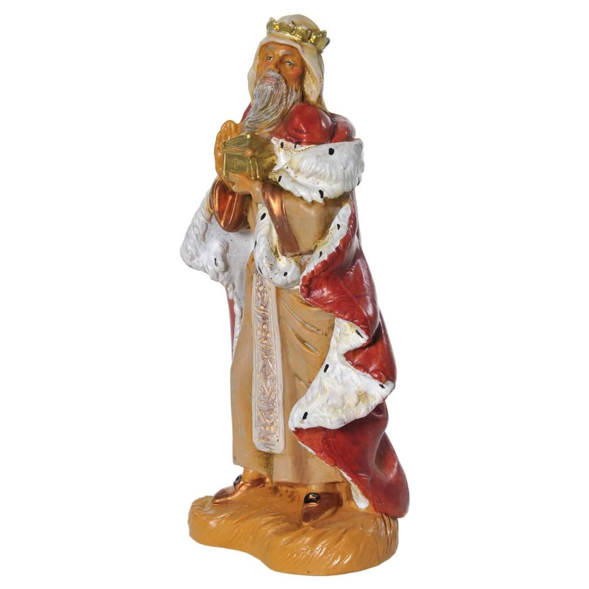 Statua presepe 12 cm re magio melchiorre