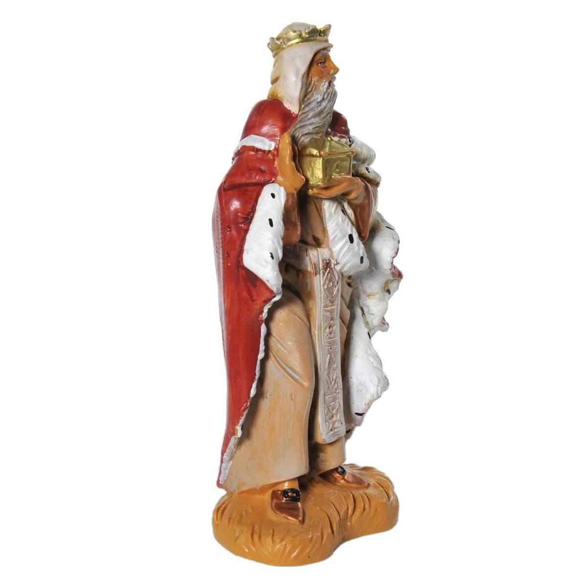 Statua presepe 12 cm re magio melchiorre