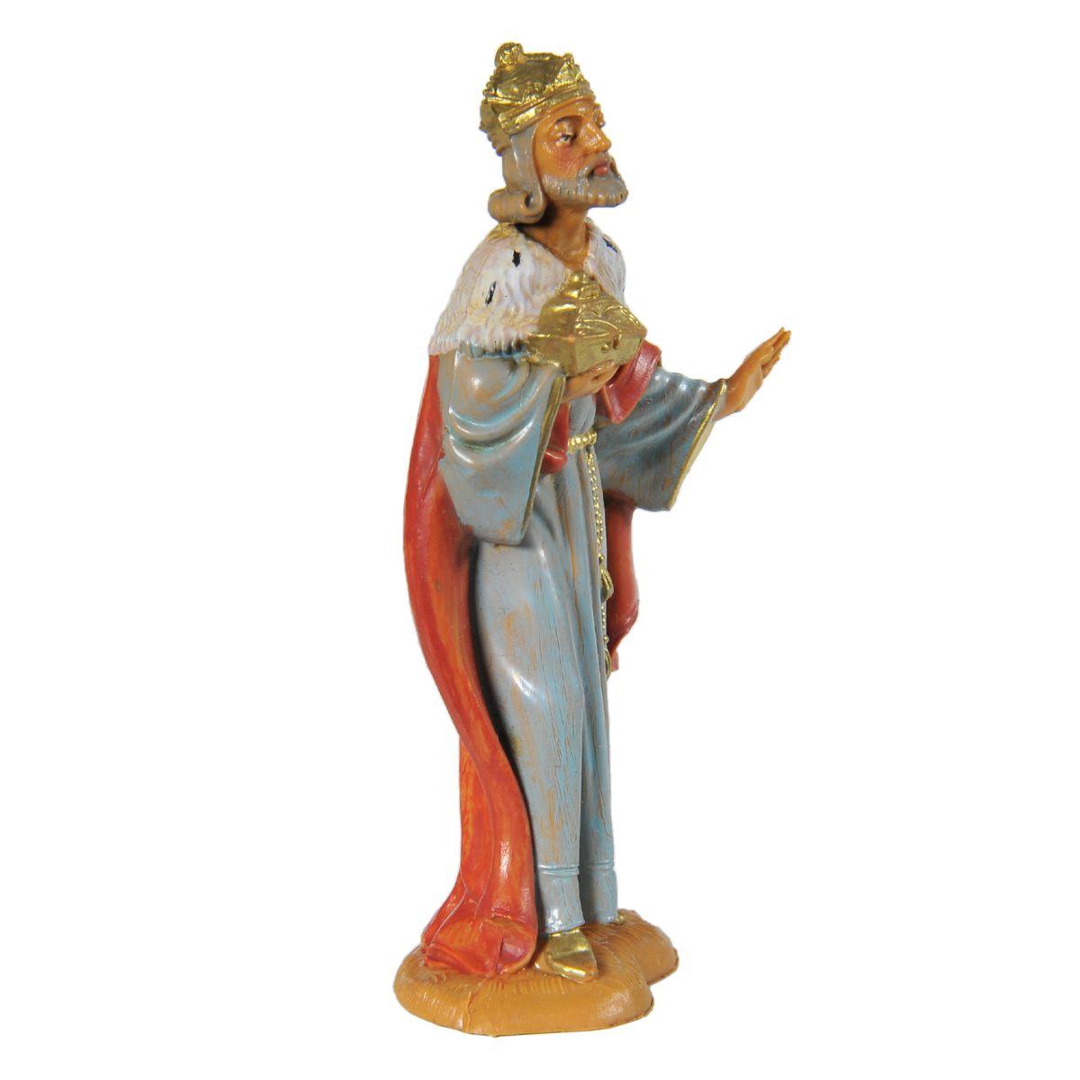 Statua presepe 10 cm re magio melchiorre