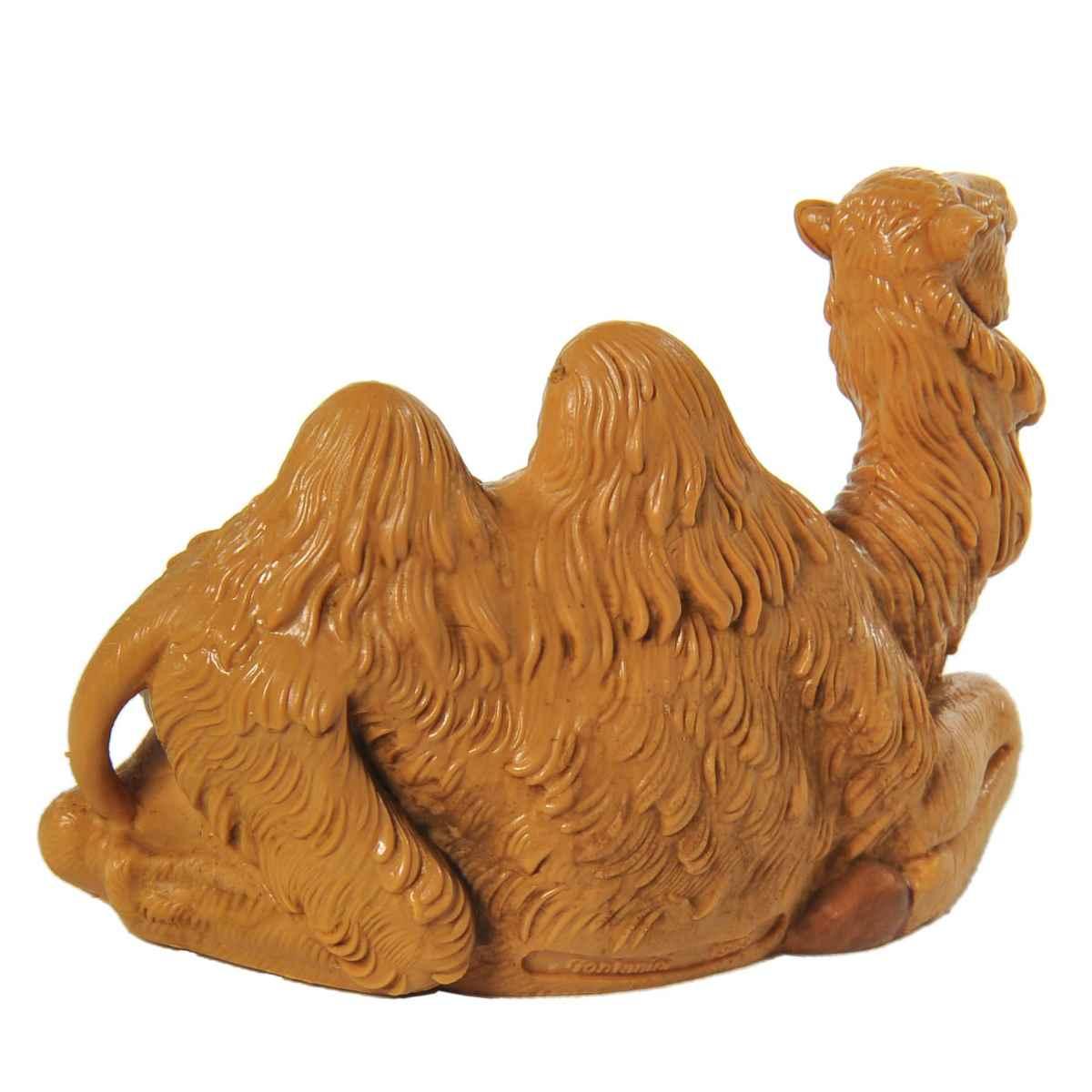 Statua presepe 10 cm cammello sdraiato