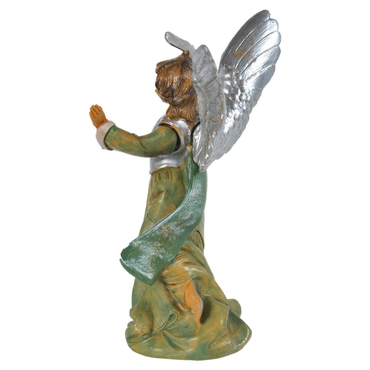 Statua presepe 12 cm angelo san michele spada