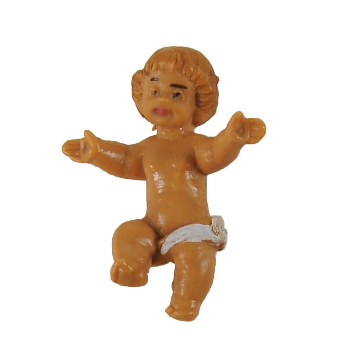 Statua presepe 6.5 cm gesù bambino