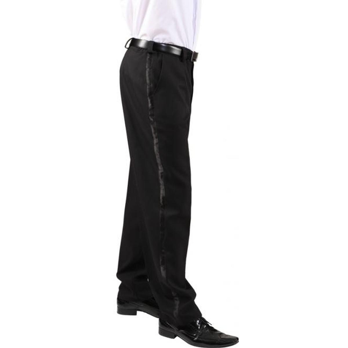Pantaloni nero strisce