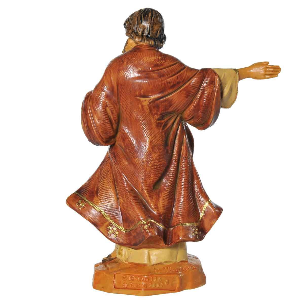 Statua presepe 12 cm pastore locandiere