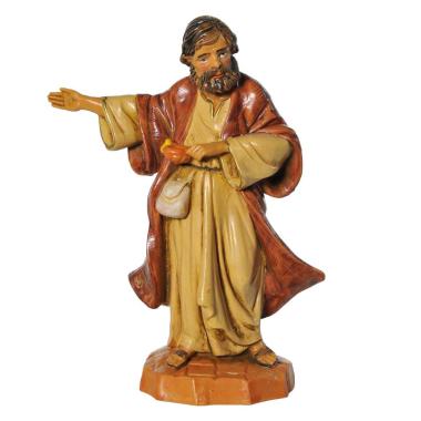 Statua presepe 12 cm pastore locandiere