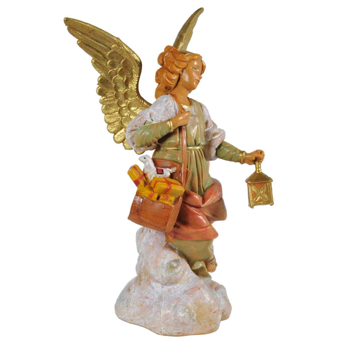 Statua presepe 12 cm angelo doni