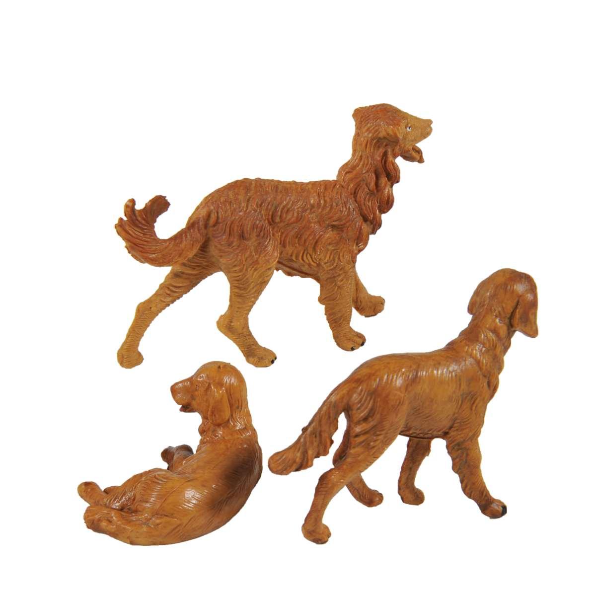 Statua presepe 12 cm cani