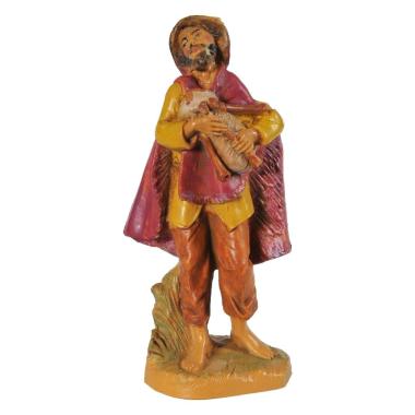 Statua presepe 9.5 cm pastore zampognaro