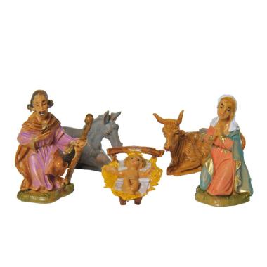 Statua presepe 4 cm natività