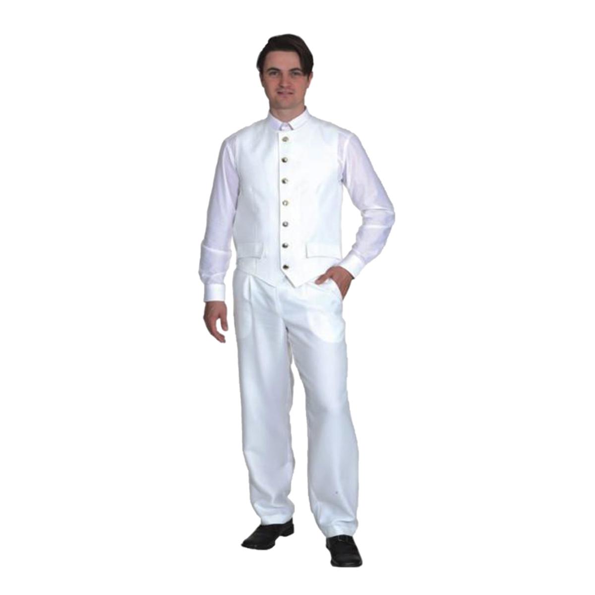 Pantaloni bianco pence