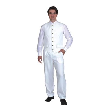Pantaloni bianco pence
