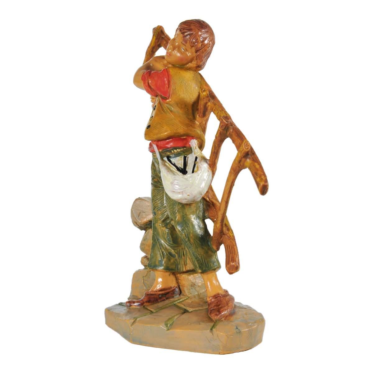 Statua presepe 12 cm pastorello scala