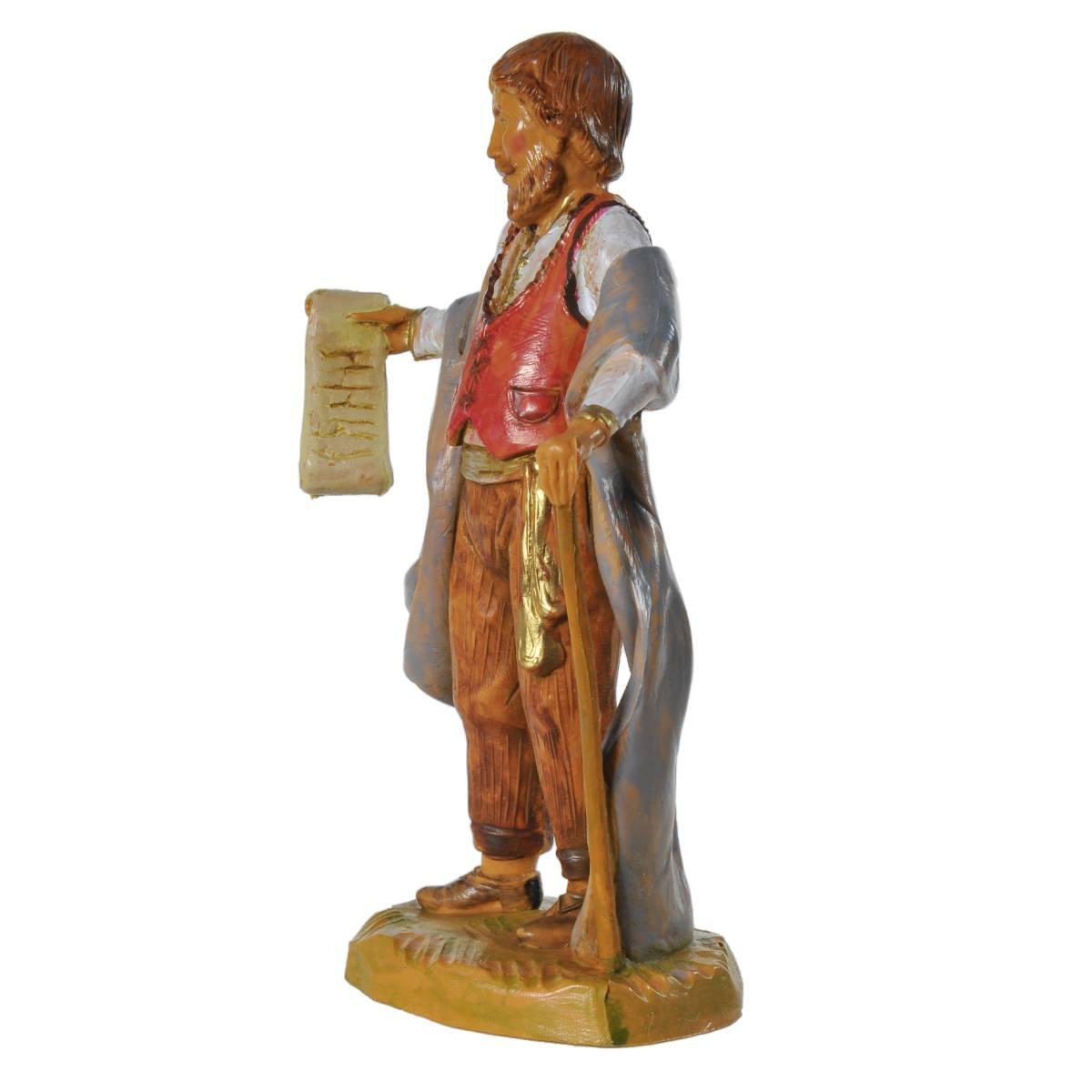 Statua presepe 12 cm direttore mercato