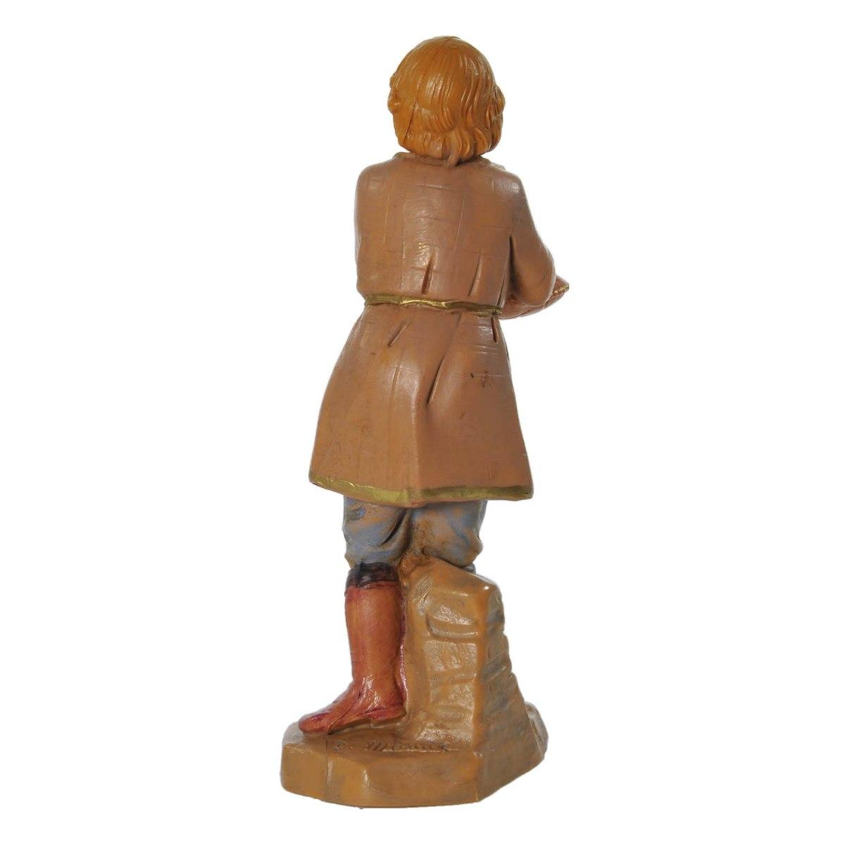 Statua presepe 12 cm venditore gioielli