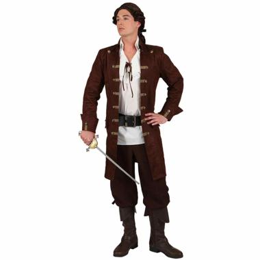 Giacca pirata marrone